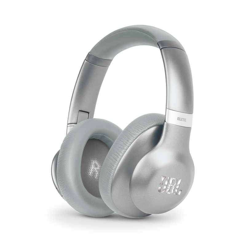 JBL EVEREST™ ELITE 750NC - Silver - Wireless Over-Ear Adaptive Noise Cancelling headphones - Hero image number null